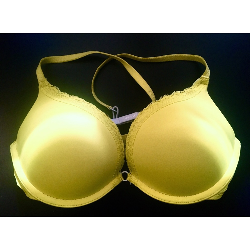 Aerie Lime Green Pushup Bra 32C